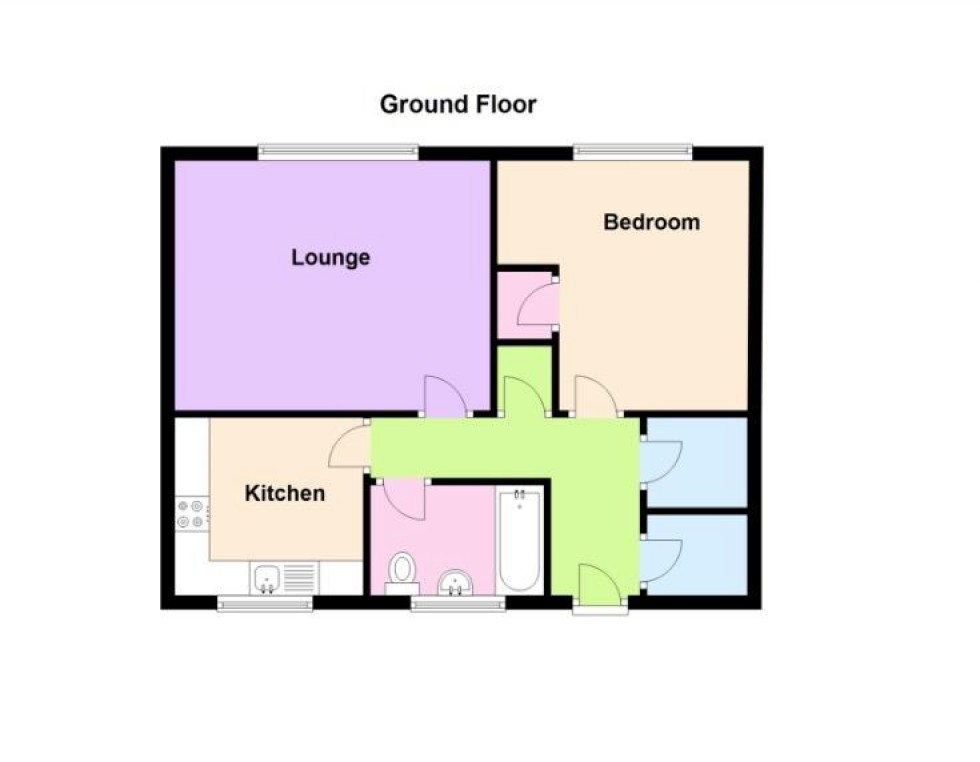 Floorplan for Canterbury Way, Stevenage