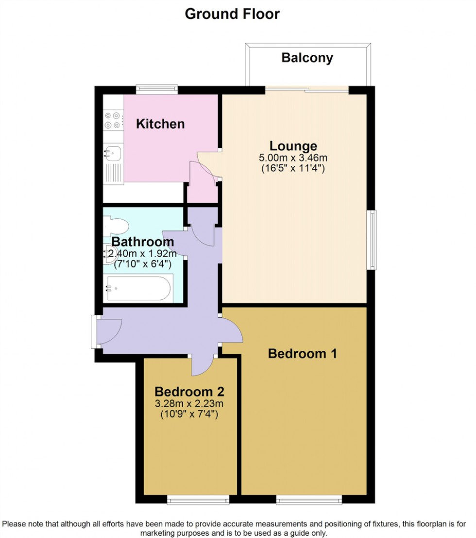 Floorplan for The Swallows, Welwyn Garden City