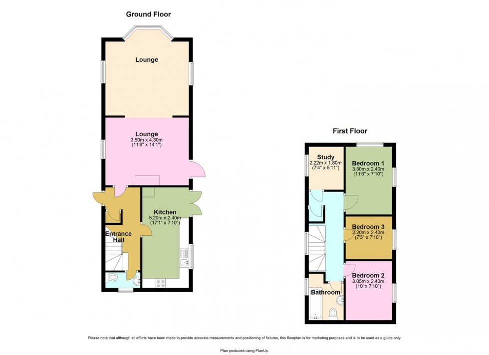 Floorplan for Valley Road, Welwyn Garden City