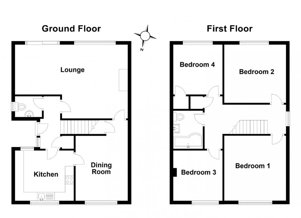 Floorplan for Essex Road, Stevenage