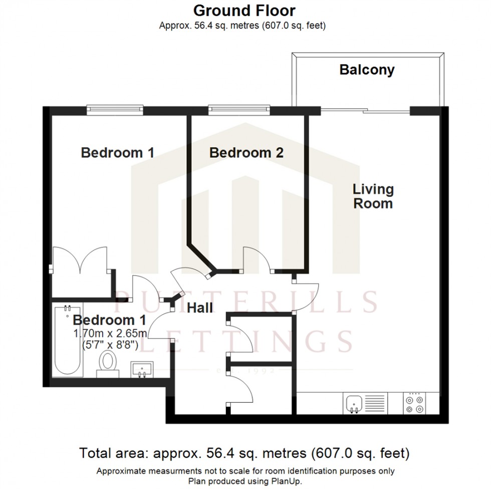 Floorplan for Woolners Way, Stevenage