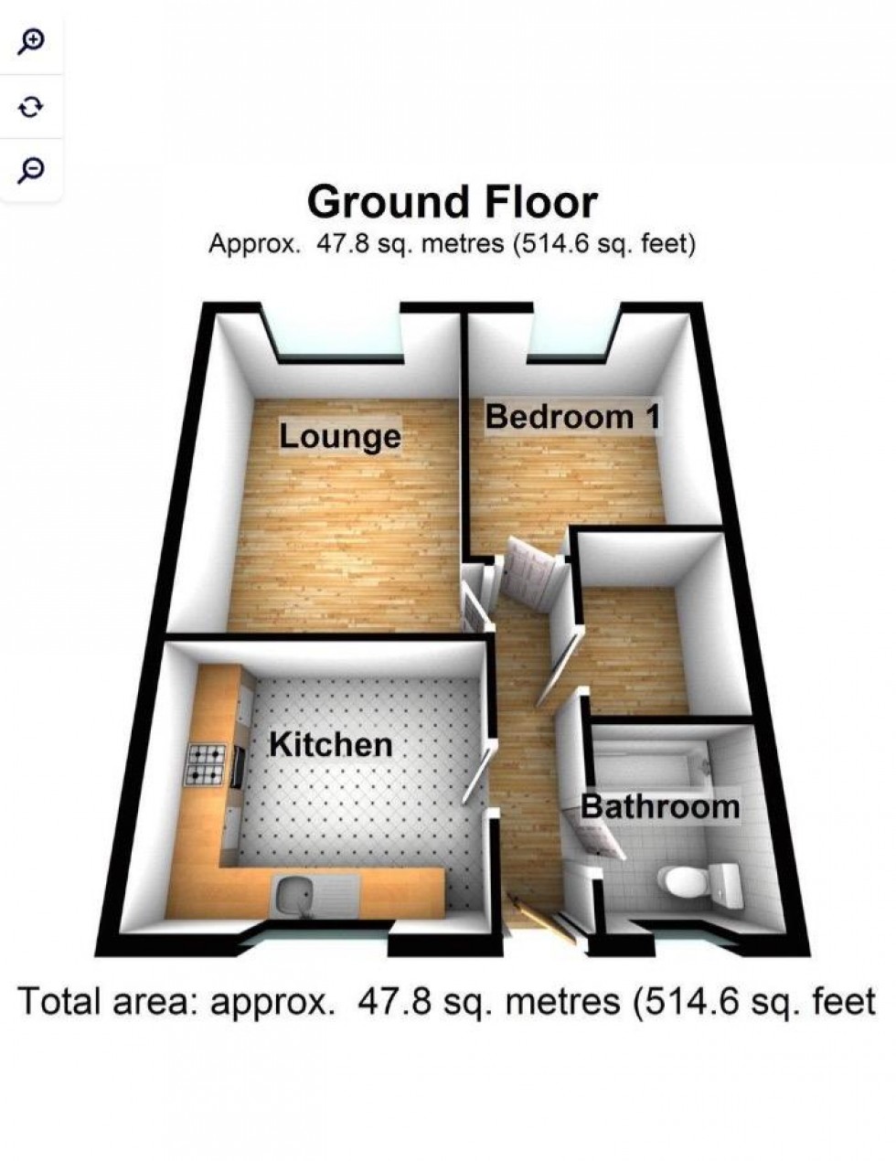 Floorplan for Thundridge Close, Welwyn Garden City