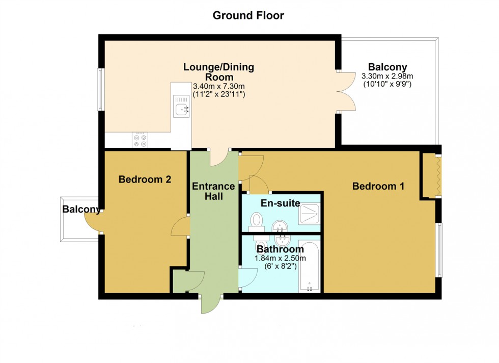 Floorplan for Charles Court