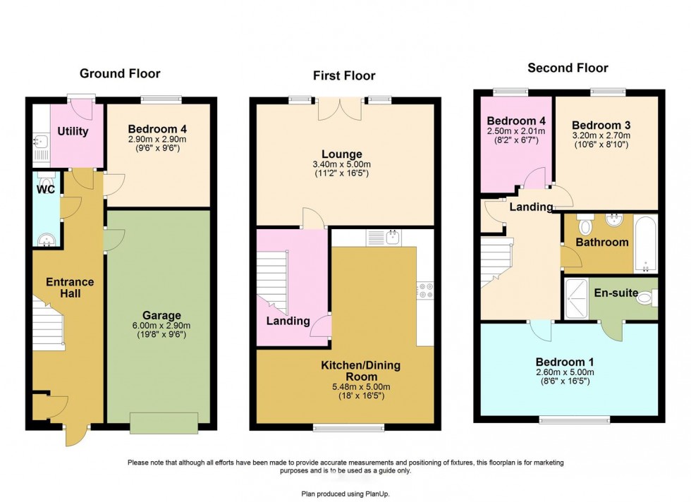 Floorplan for Sovereign Place, Hatfield