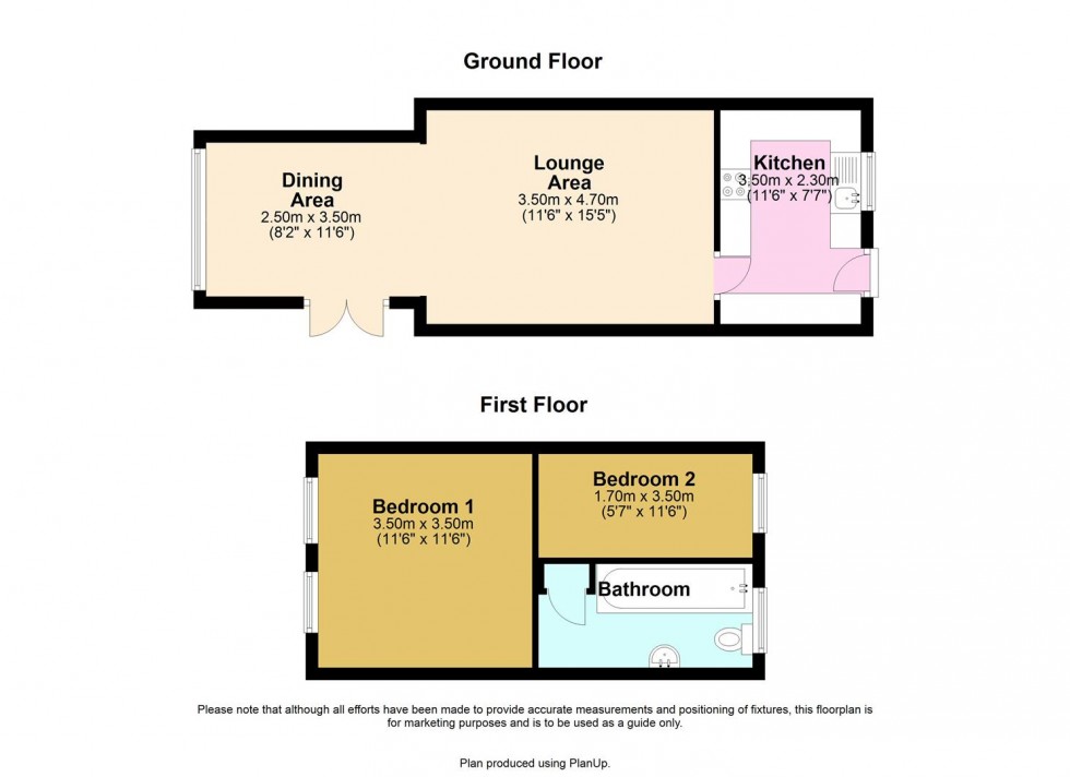 Floorplan for The Paddocks, Codicote, Hitchin