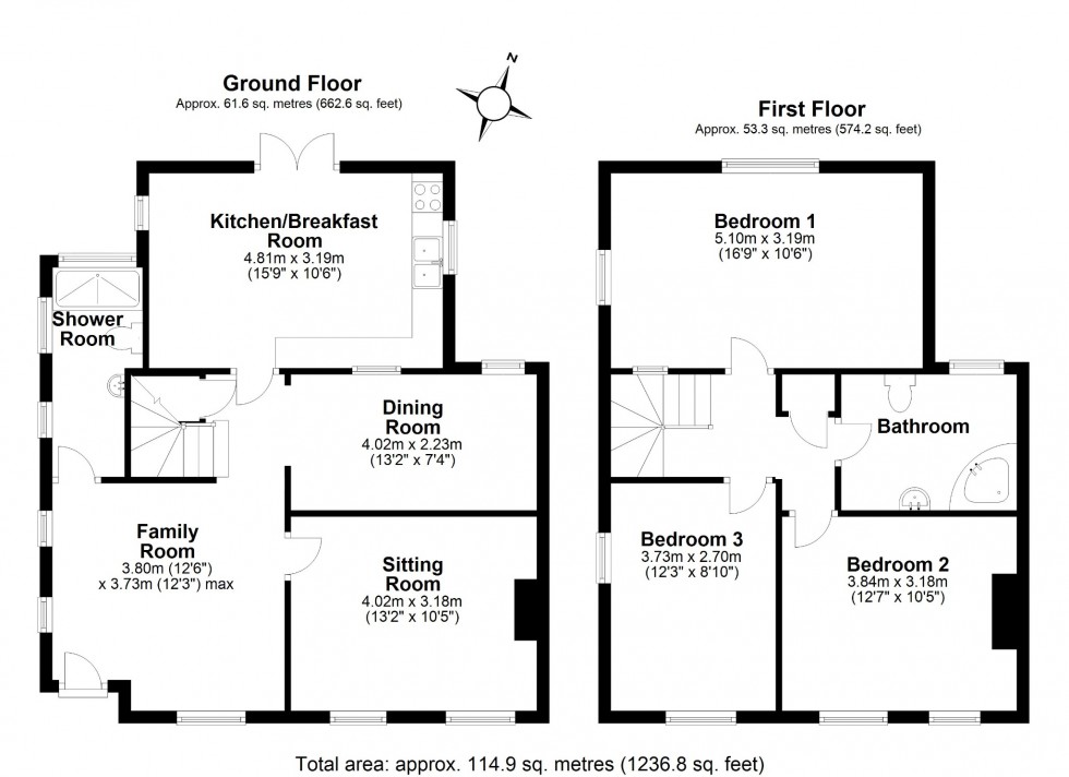 Floorplan for Welwyn, Hertfordshire, AL6