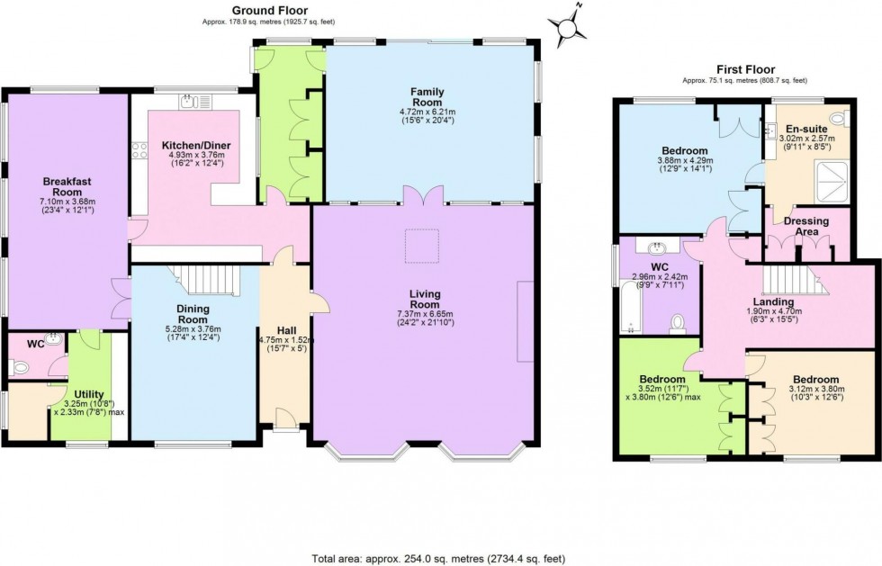 Floorplan for Welwyn, Hertfordshire