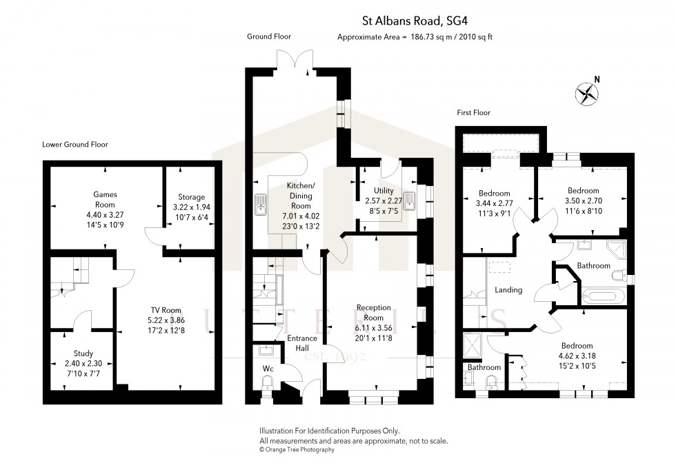 Floorplan for Codicote, Hertfordshire