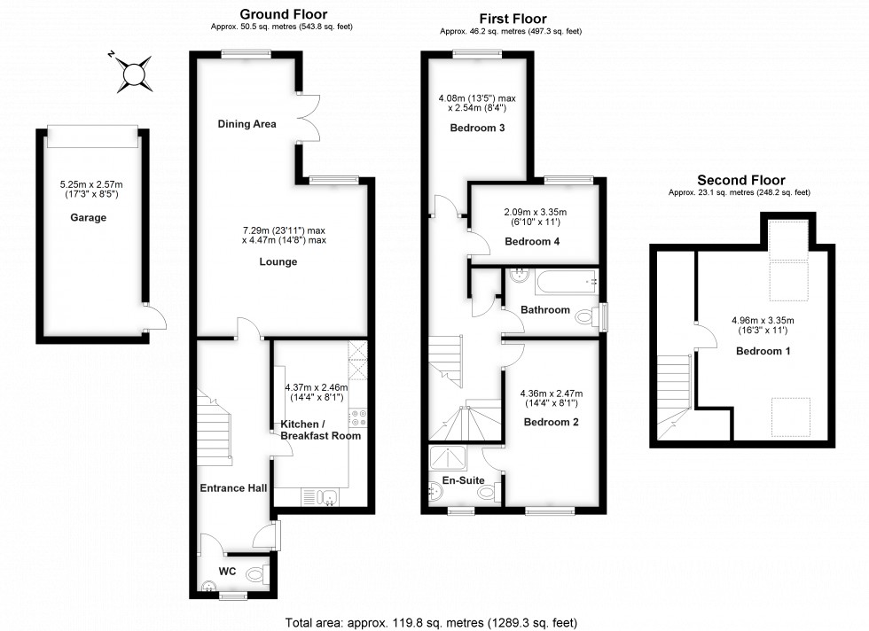 Floorplan for Codicote, Hertfordshire