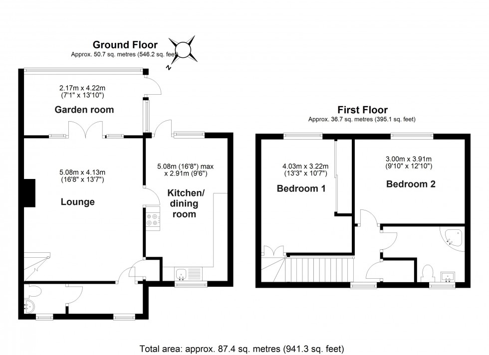 Floorplan for Mardleybury Road, Woolmer Green