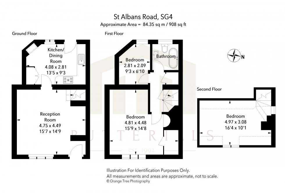 Floorplan for Codicote, Hertfordshire