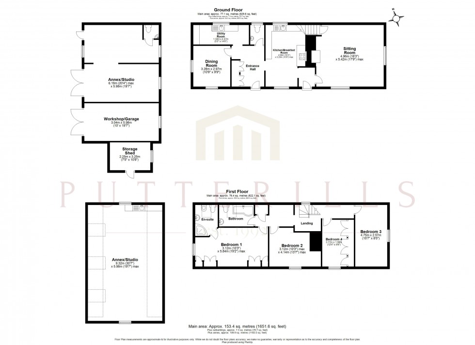 Floorplan for Walkern, Stevenage, Hertfordshire