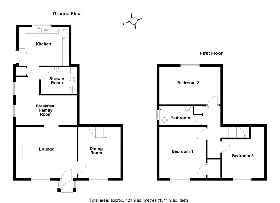 Floorplan for Walkern, Stevenage, Hertfordshire