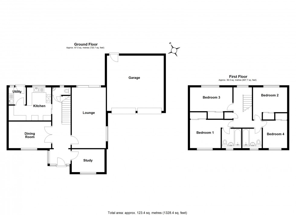 Floorplan for Stevenage, Hertfordshire