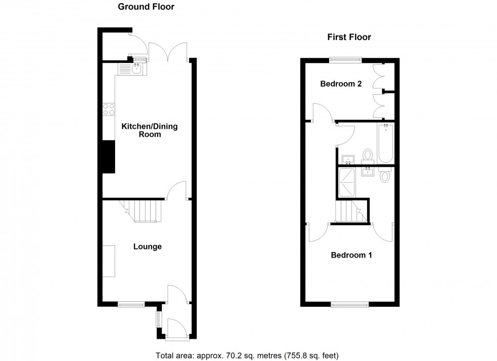 Floorplan for Walkern, Stevenage, Hertfordshire