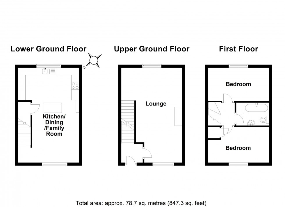 Floorplan for Walkern, Hertfordshire