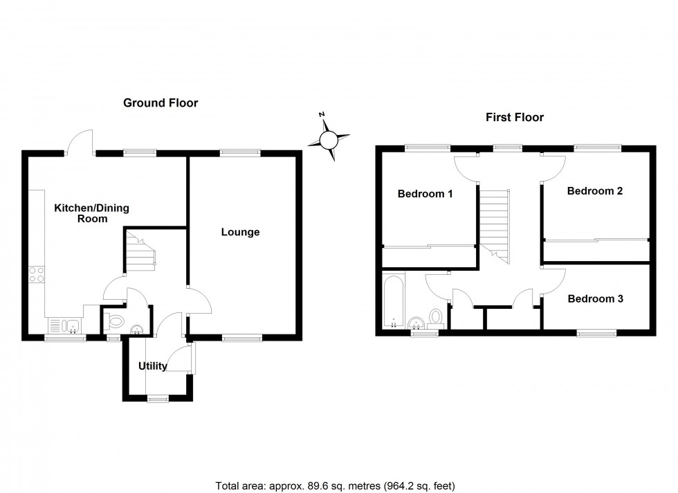 Floorplan for Stevenage, Hertfordshire