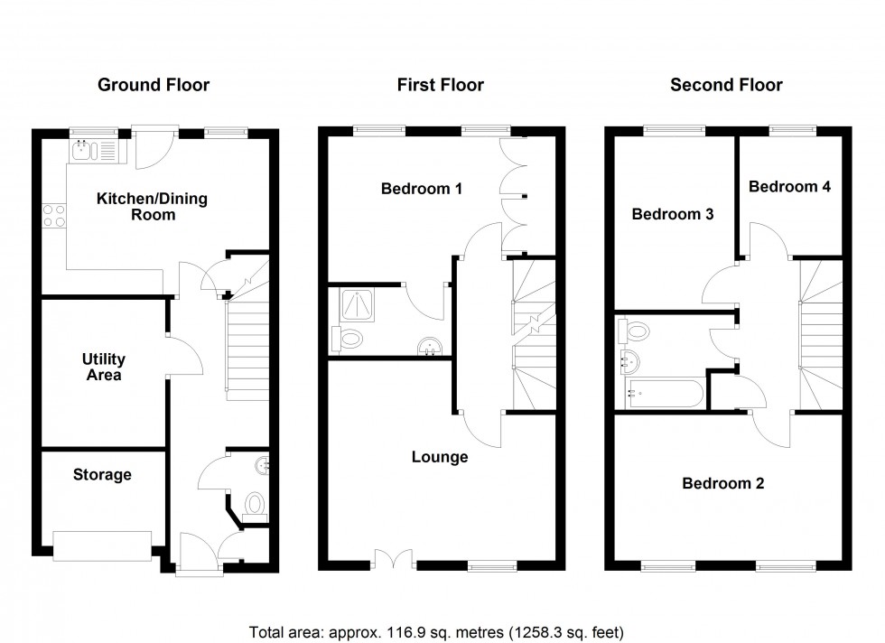 Floorplan for Stevenage