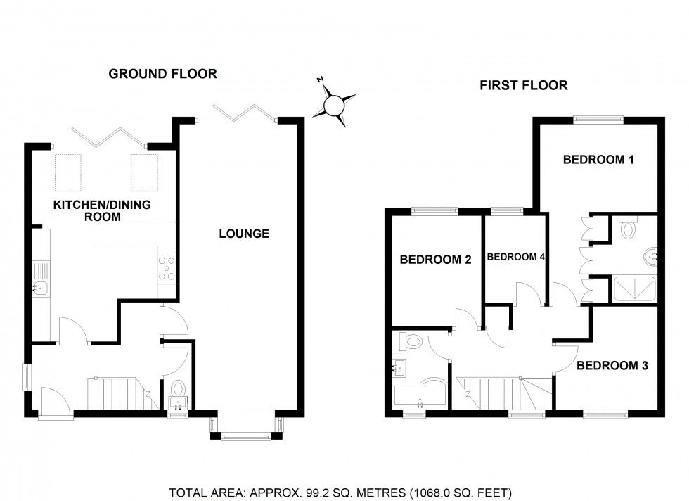 Floorplan for Walkern, Stevenage, Hertfordshire